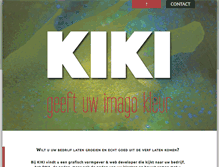 Tablet Screenshot of kikiwebsites.com